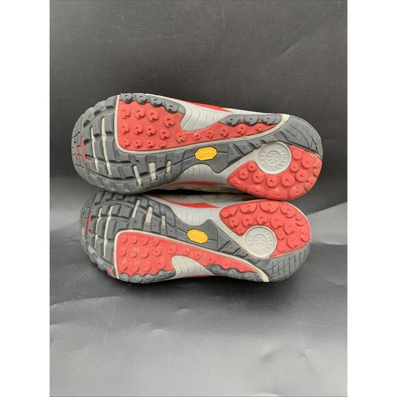 Merrell Hiking Sneakers Shoes Red Gray 8.5 Womens